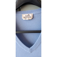 Hermès Capispalla in Cashmere in Blu