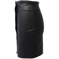 Iro Skirt Leather in Black
