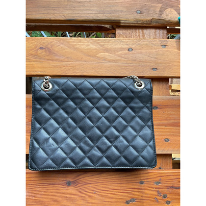 Love Moschino Handbag Leather in Black