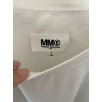 Mm6 Maison Margiela Strick aus Baumwolle in Weiß