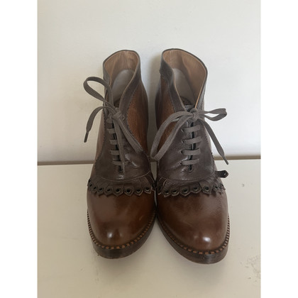 Sartore Pumps/Peeptoes Leather in Brown