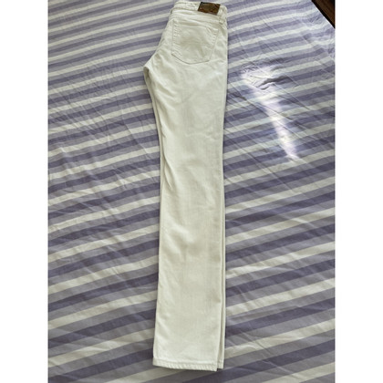 Ralph Lauren Jeans in Cotone in Bianco