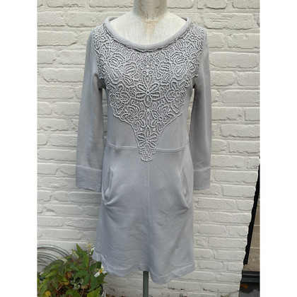 Patrizia Pepe Kleid aus Baumwolle in Grau