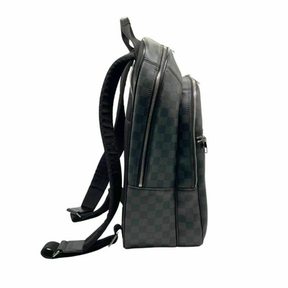 Louis Vuitton Rucksack aus Canvas in Schwarz