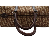 Dior Reisetasche aus Baumwolle in Beige