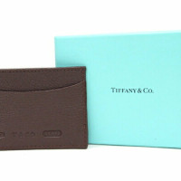 Tiffany & Co. Sac à main/Portefeuille en Cuir en Marron