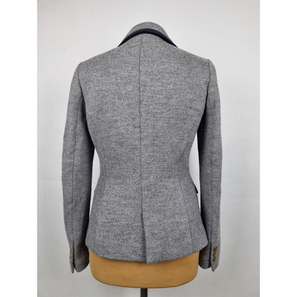 Gant Jacke/Mantel aus Wolle in Grau