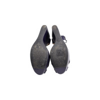 Marni Sandalen aus Leder in Violett