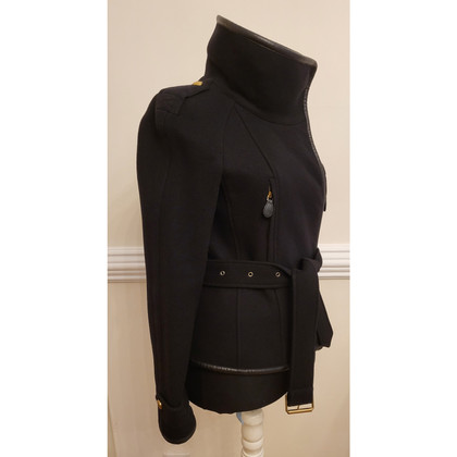 Burberry Jacket/Coat Wool in Black