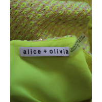 Alice + Olivia Dress Cotton in Yellow