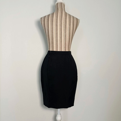 Mugler Skirt Wool in Black