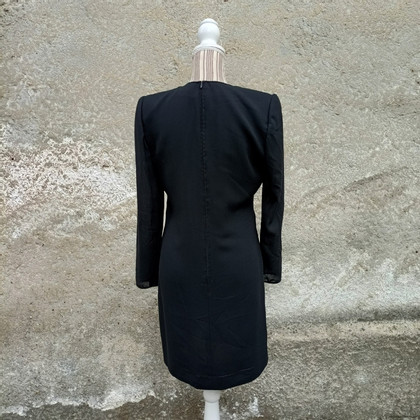 Mila Schön Concept Kleid aus Wolle in Schwarz