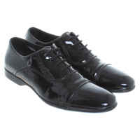 Versace Patent leather shoes in black