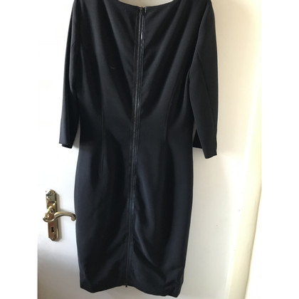 Thomas Rath Kleid aus Wolle in Schwarz