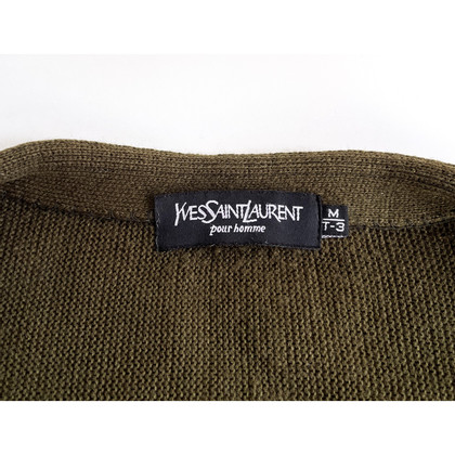 Yves Saint Laurent Strick in Khaki