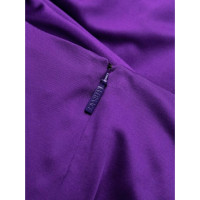 Versace Kleid aus Viskose in Violett