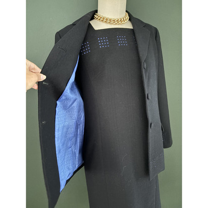 Lanvin Anzug aus Wolle in Schwarz