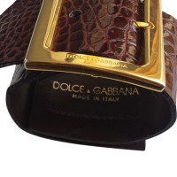 Dolce & Gabbana Armband in riem optiek