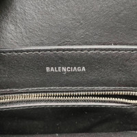 Balenciaga Everyday Tote Bag in Pelle in Argenteo