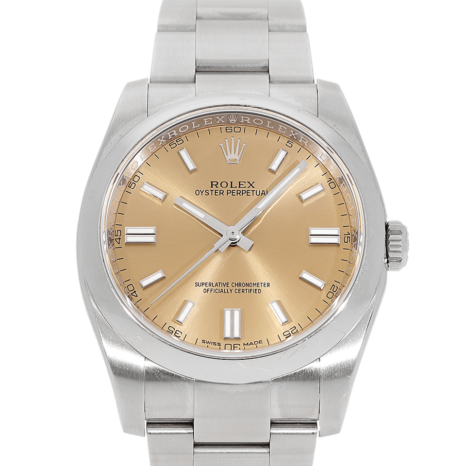 Rolex Oyster Perpetual 36 in Acciaio