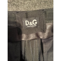 D&G Trousers Wool in Black