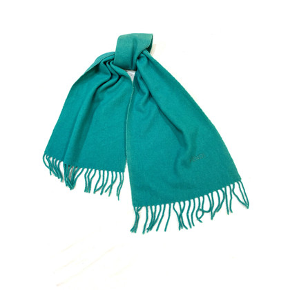 Fendi Scarf/Shawl Wool in Turquoise