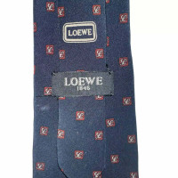Loewe Accessoire en Soie en Bleu