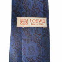 Loewe Accessoire aus Seide in Blau