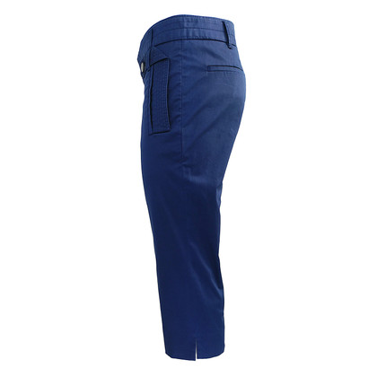 Gucci Paio di Pantaloni in Cotone in Blu