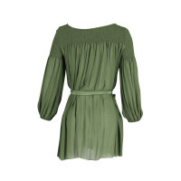 Temperley London Robe en Soie en Vert