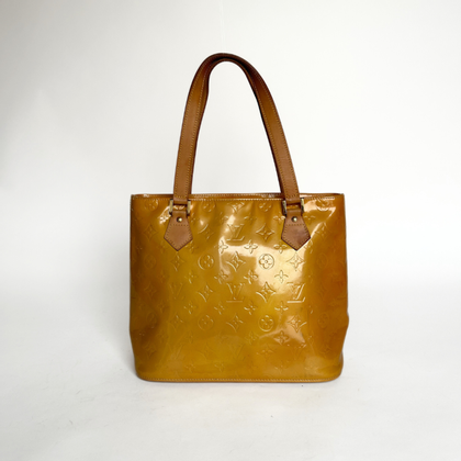 Louis Vuitton Houston Patent leather in Yellow