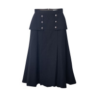 Alexander McQueen Skirt Wool in Black