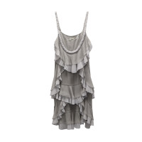 Temperley London Dress Silk in Grey