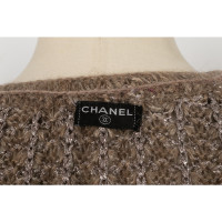 Chanel Weste aus Wolle in Beige