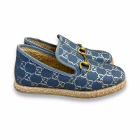 Gucci Slippers/Ballerinas Canvas in Blue
