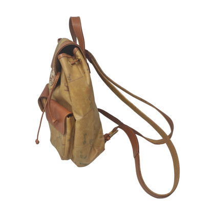 Alviero Martini 1A Classe world Backpack Leather in Beige