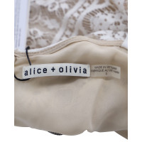 Alice + Olivia Jumpsuit Cotton in Beige