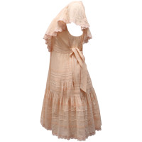 Temperley London Dress Cotton in Pink