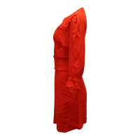 Ba&Sh Dress Viscose in Red