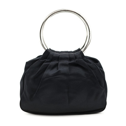 Prada Handbag Silk in Black