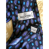 Valentino Garavani Accessoire aus Seide in Blau