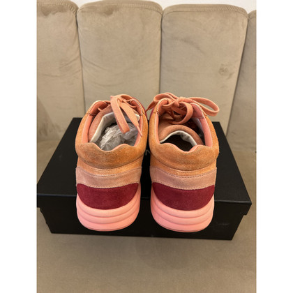 Chanel Trainers Leather in Orange