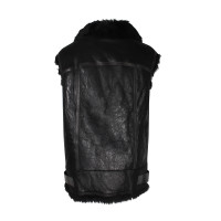 Iro Jacket/Coat Leather in Black