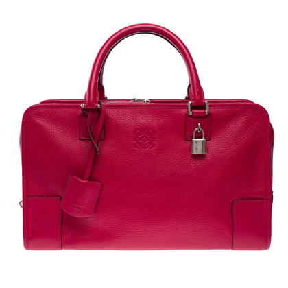 Loewe Handtasche aus Leder in Rot