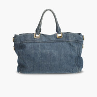 Prada Handtasche aus Jeansstoff in Blau