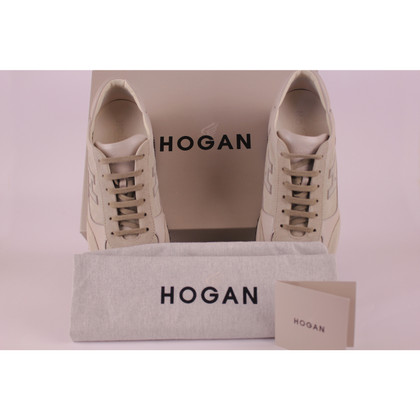 Hogan Sneaker in Pelle scamosciata in Beige