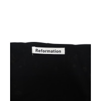 Reformation Robe en Viscose en Noir