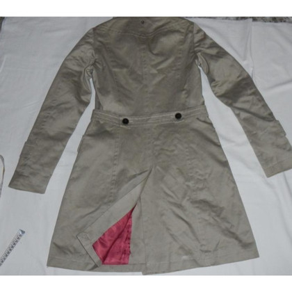 Dondup Jacket/Coat Cotton in Beige