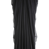 Alexander McQueen Dress Silk in Black