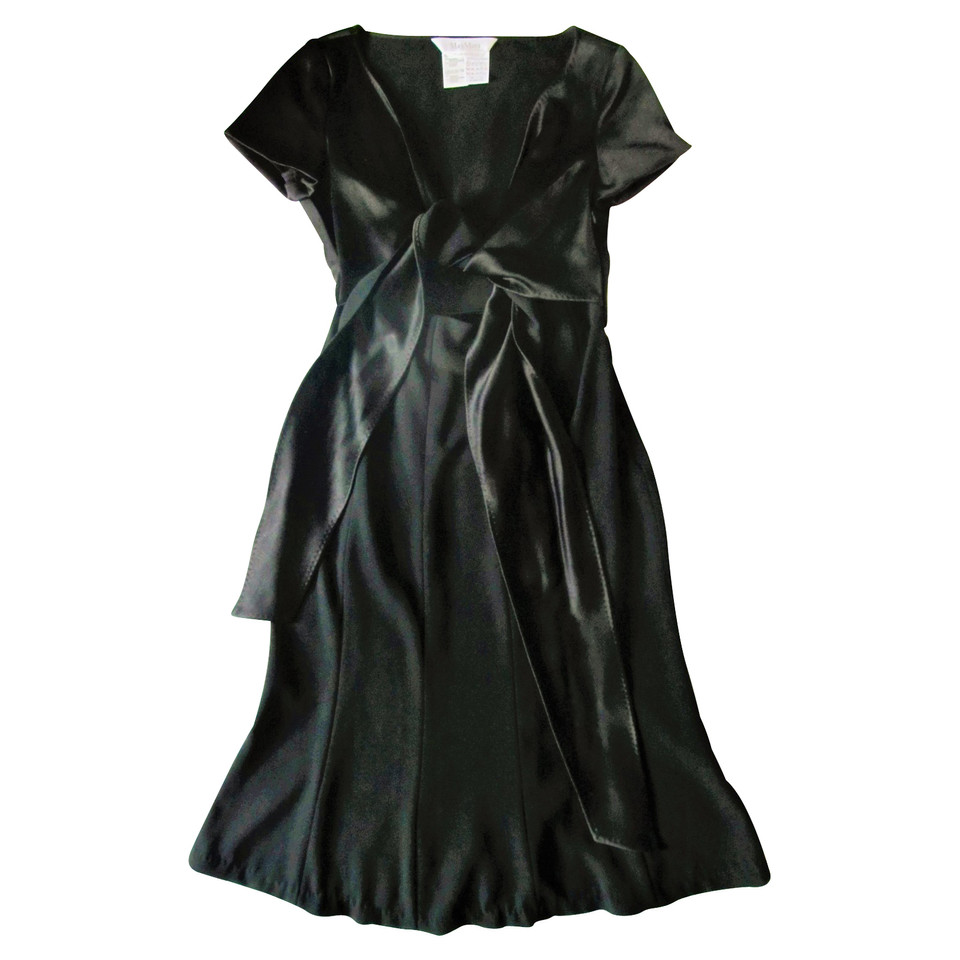 Max Mara Black Mid-Length Dress